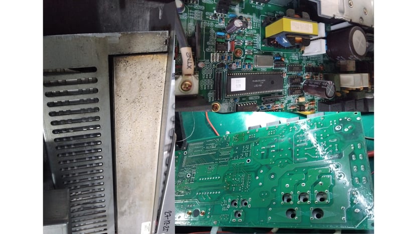 Cortocircuito en Equipo MPR5