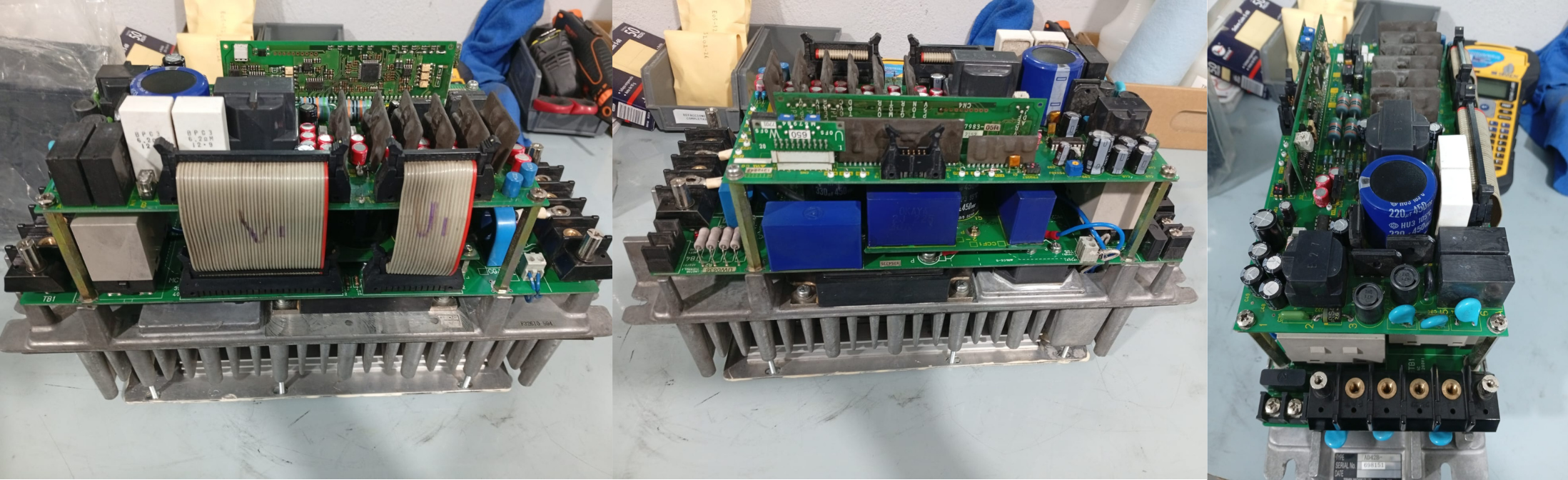 Drive Toshiba AD42B salidas