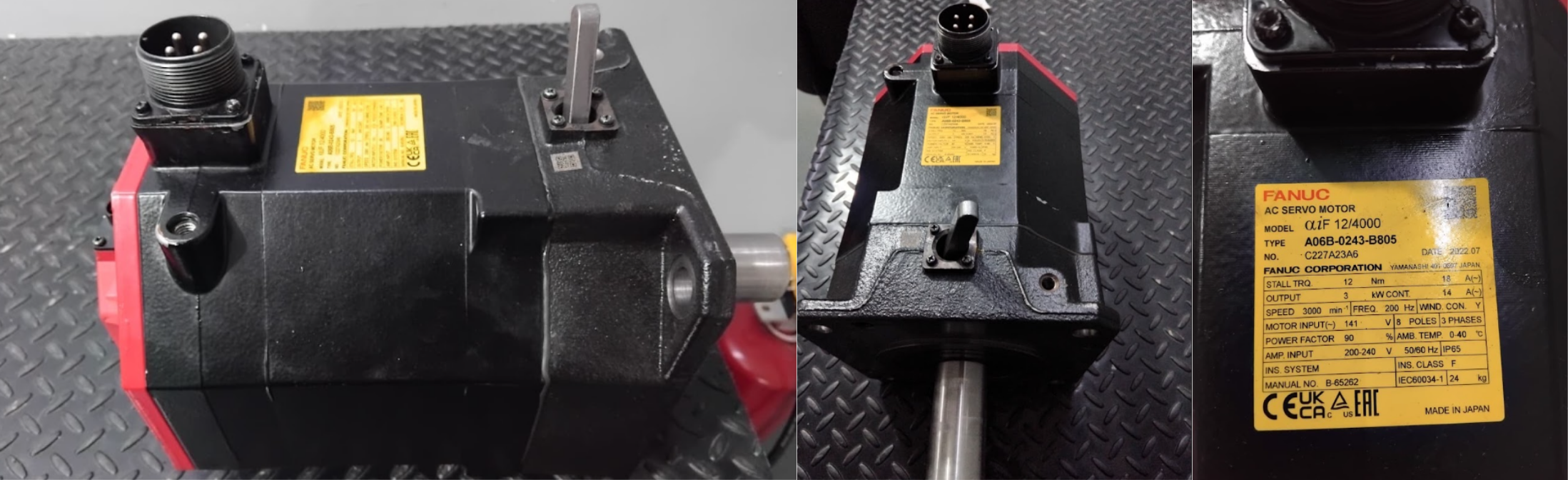 Fanuc A06B-0243-B805 Entrada