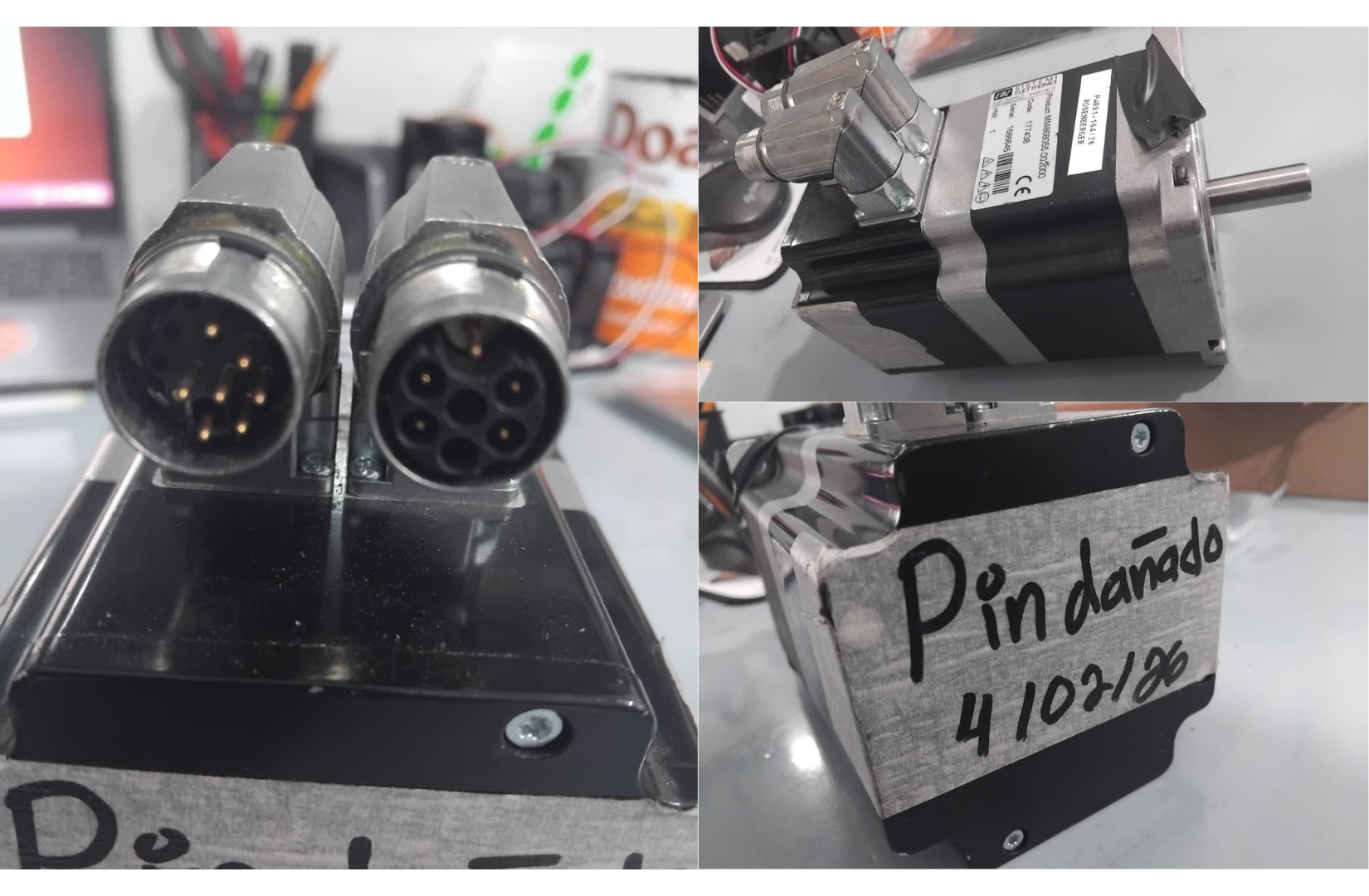 Servomotor CMZ MM868055.00200 entrada