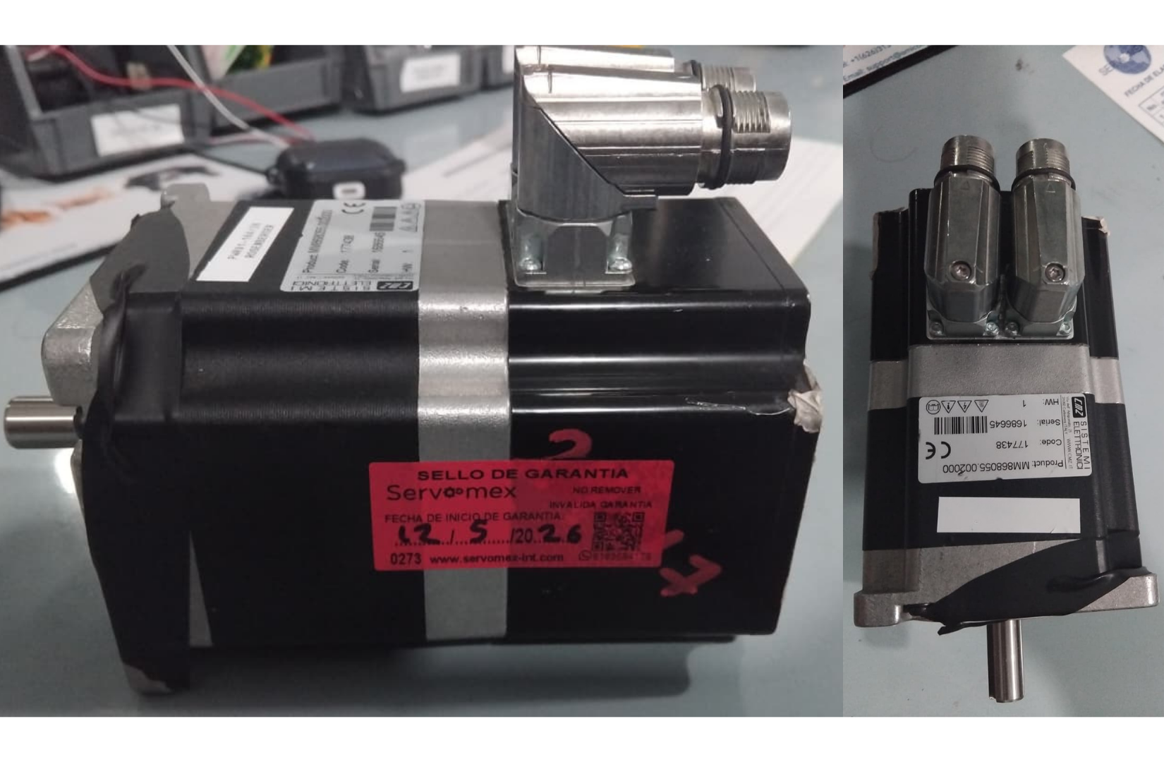 Servomotor CMZ MM868055.00200 salidas