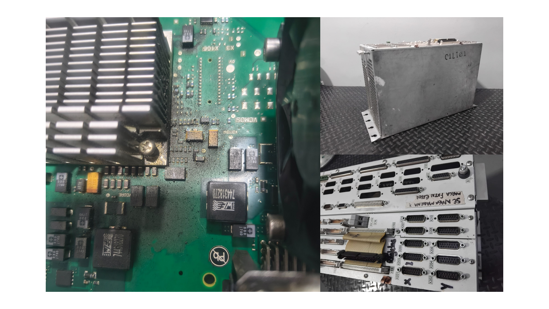 Reparación de tarjetas de control Heidenhain