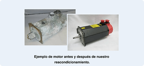 Reparación de motores y servomotores